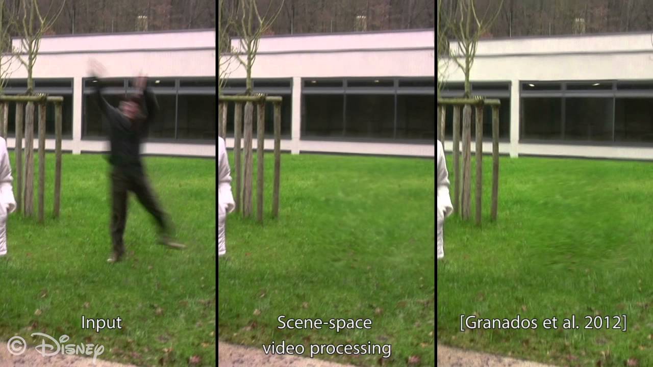 Sampling Based Scene-Space Video Processing