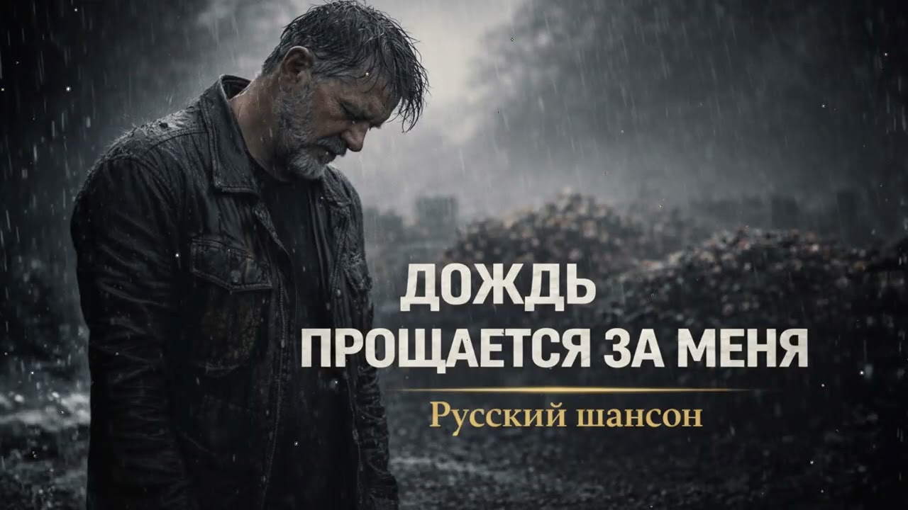🌧️⚰️ Душевные песни русского шансона – дождь, кладбище и вечное прощание