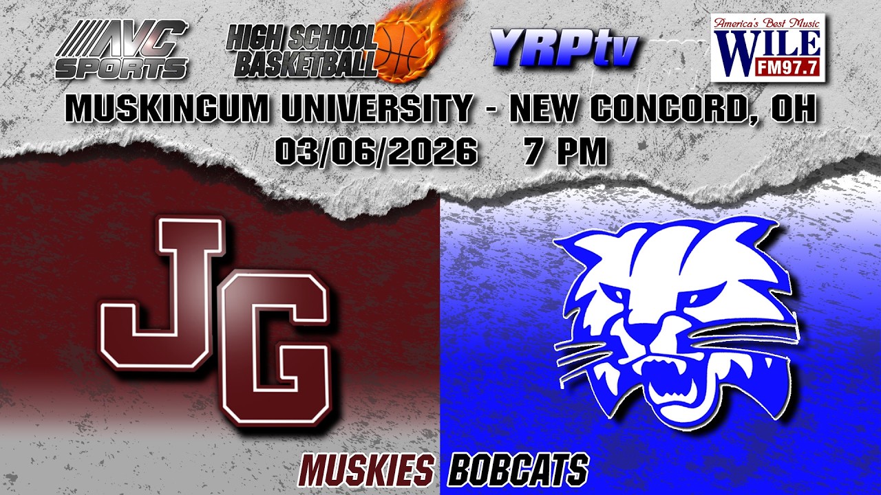 John Glenn Muskies vs Cambridge Bobcats HS Basketball Playoffs 03.06.2026