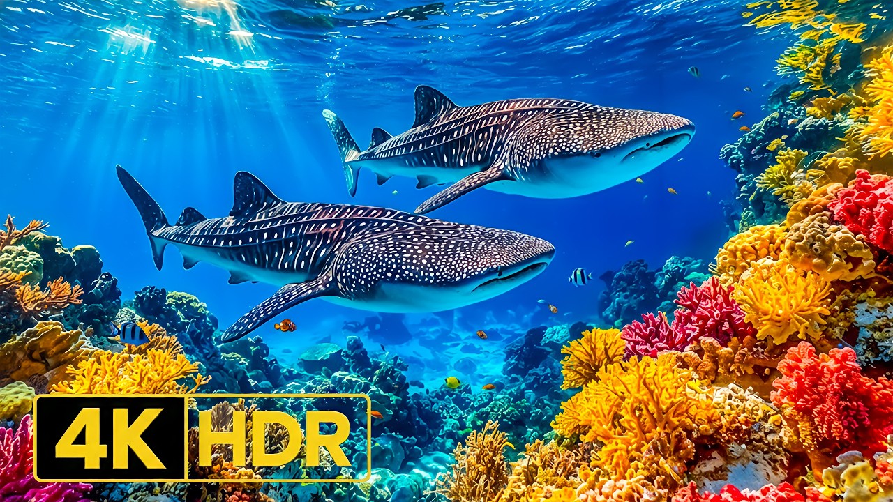 Ultimate 4K Aquarium Experience 🐠 | Mesmerizing Coral Reefs & Floating Jellyfish