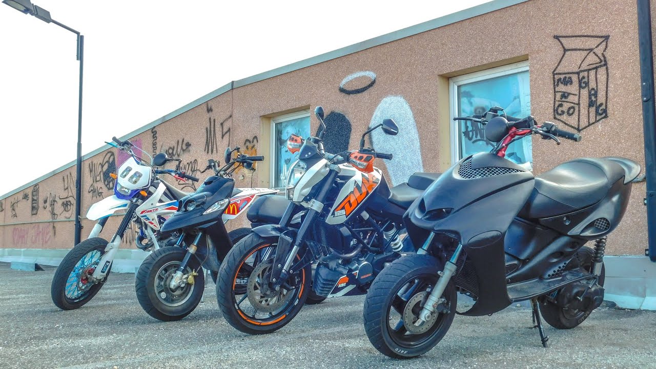 Impennate e Slimitate (prova ktm duke 125 e firefox f15)