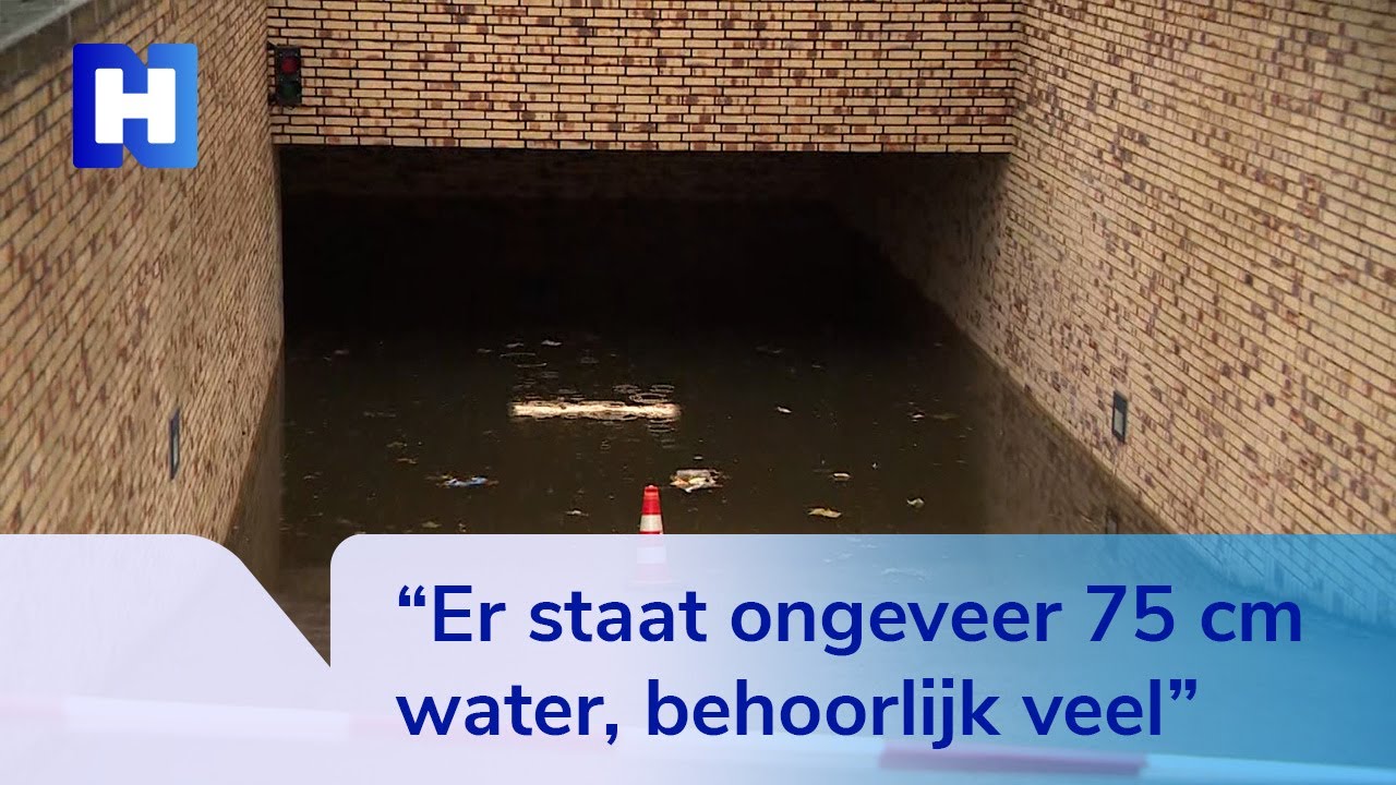 Wateroverlast door ondergelopen parkeergarage Purmerend: veertig auto's kapot