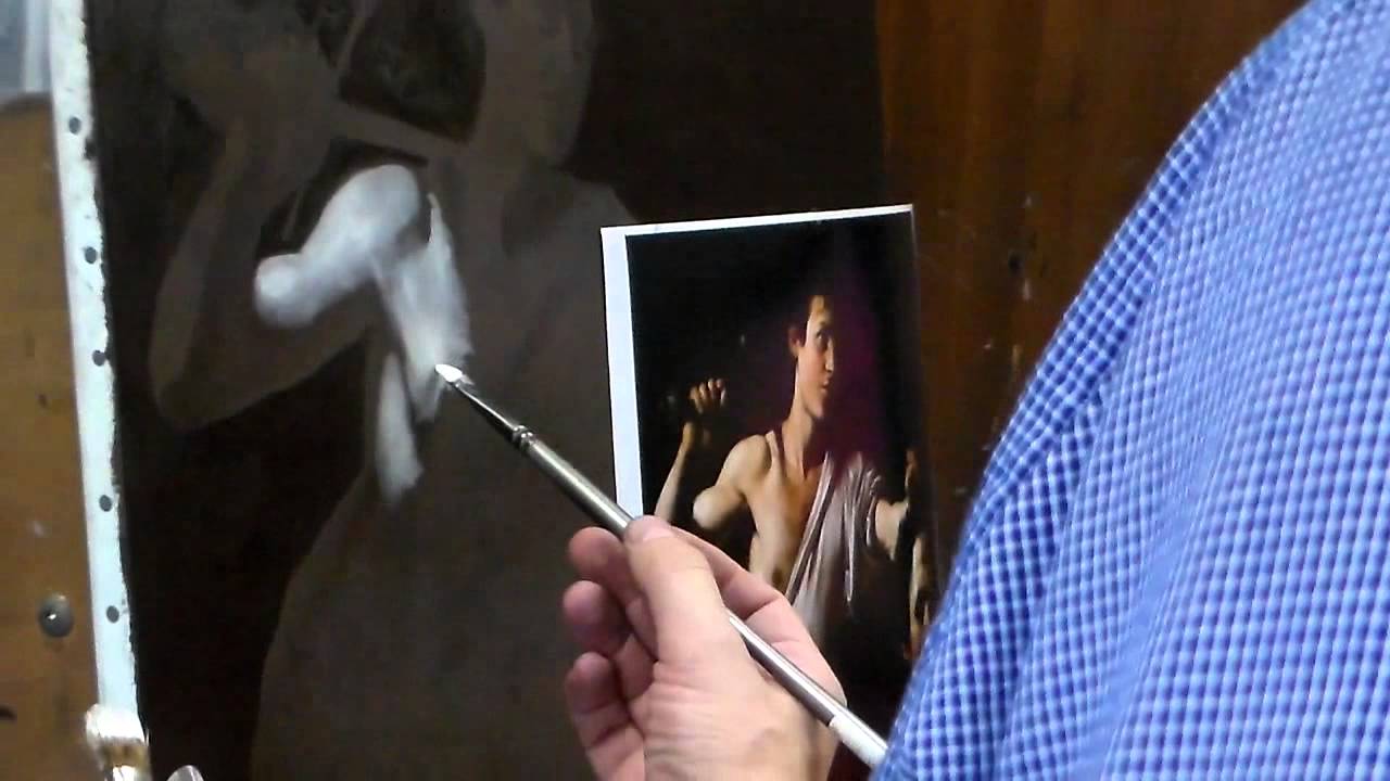 The Late Painting Method Of Caravaggio - Underpainting the Lights