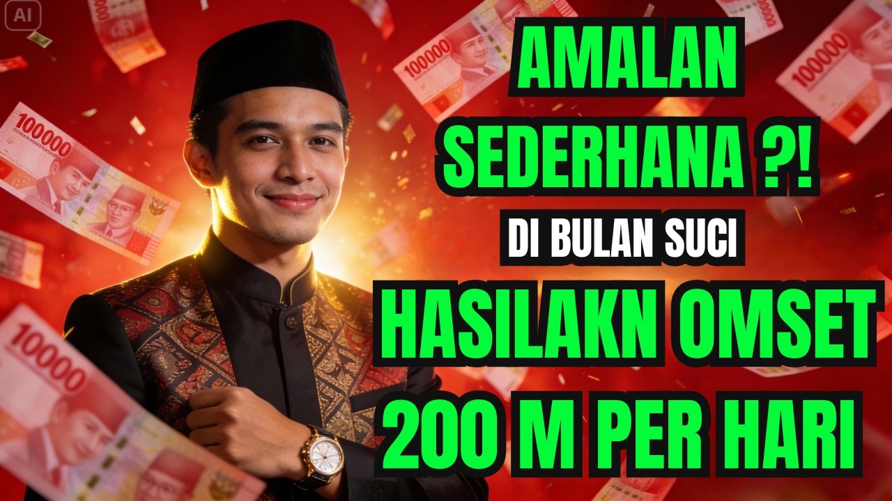 Pemuda 29 Tahun Mendadak Kaya Raya dengan Omset 200M/Hari, Apa Amalannya?