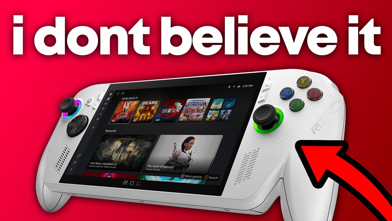 Огромный сюрприз от Xbox: ROG Ally! Сейчас самое время.