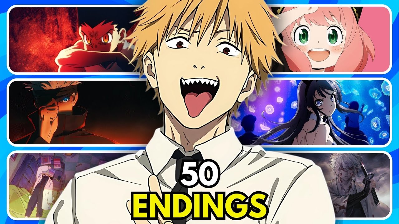 ANIME ENDING QUIZ🔥 - 50 Endings [VERY EASY - VERY HARD]