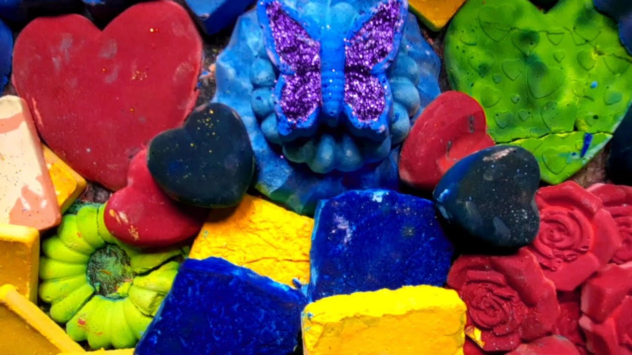HBD @rowdoshe_mim💖| Extremely Dusty Rainbow Crush| Please Subscribe💖 #oddlysatisfying