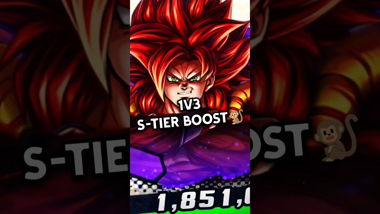 1V3 With Ultra SSJ4 Gogeta 😈 #dbl #dblegends #dragonballlegends