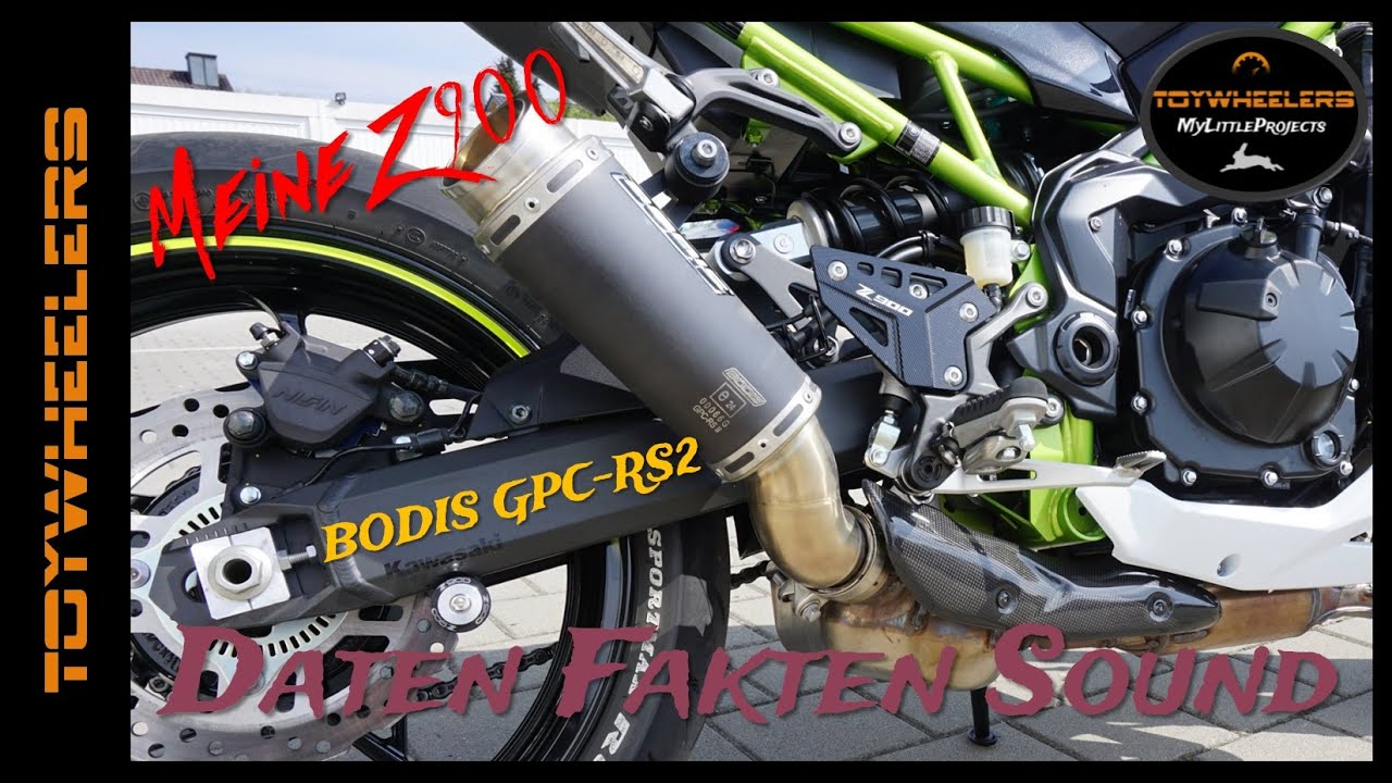 BODIS GPC-RS2 – Meine Meinung, Vergleich, Leistung, Sound & Optik | Kawasaki Z900 2020-2024 | MLP #8