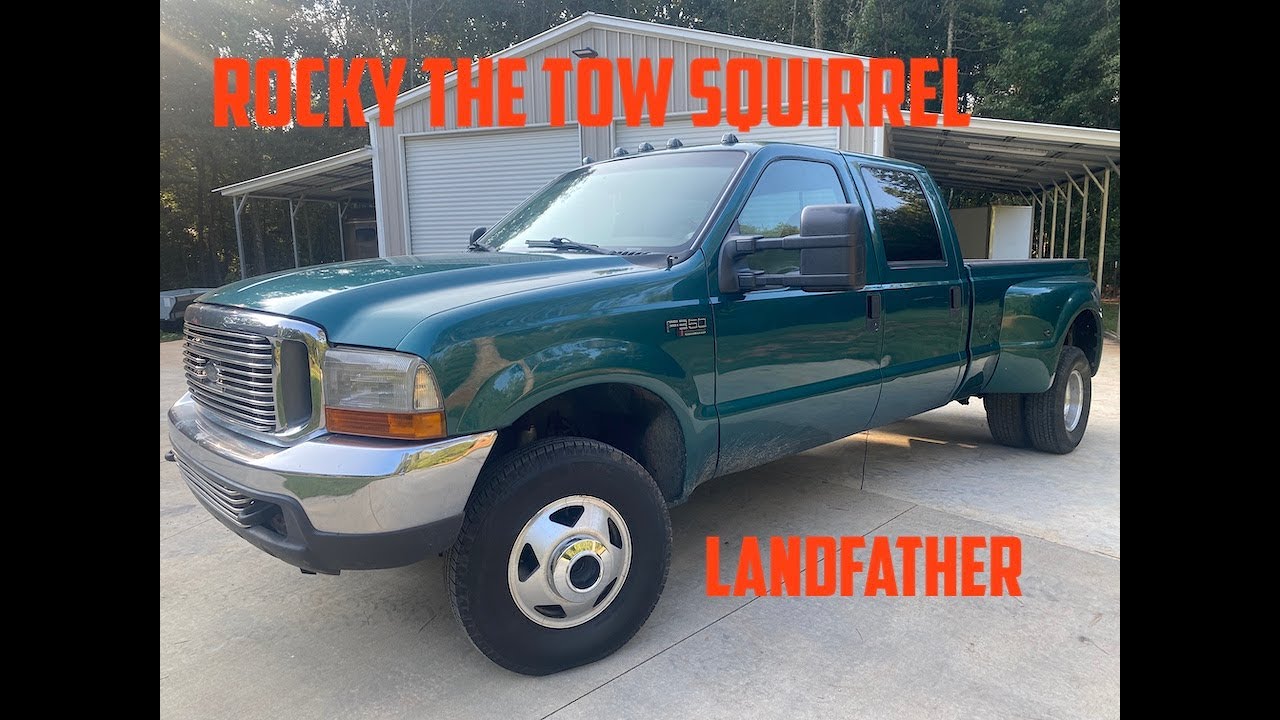 Rocky the Tow Squirrel! 2000 Ford F 350 Dually Intro