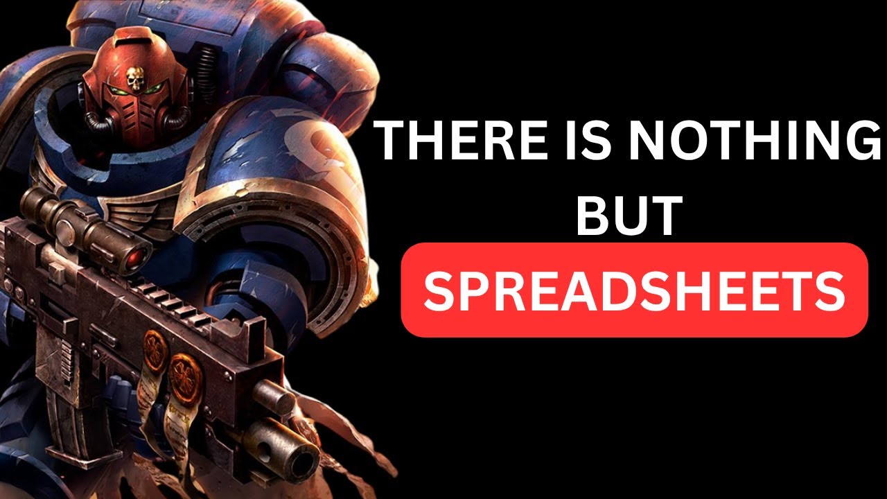 Warhammer 40k but it's set in an Office