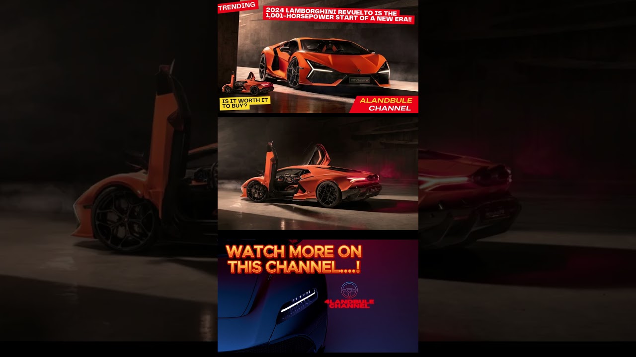 The 2024 Lamborghini Revuelto is the 1,001-horsepower start of a new era.