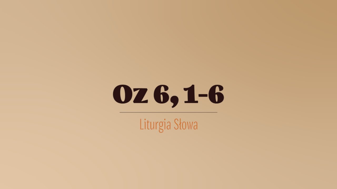 #PierwszeCzytanie | 14 marca 2026