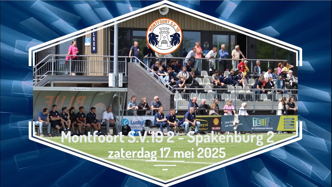 Montfoort S.V.'19 2 - Spakenburg 2