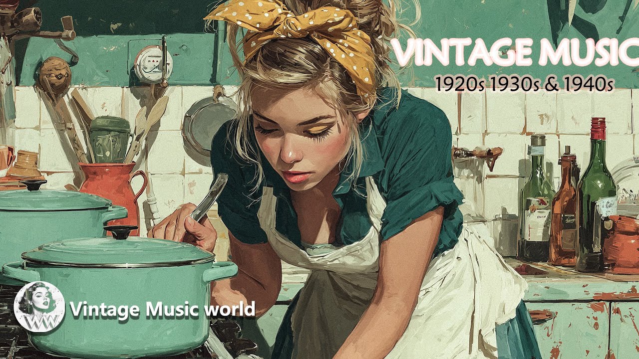 Jazz for the Kitchen 🎷 | 1930s–40s Vintage Tunes to Cook Up a Good Mood