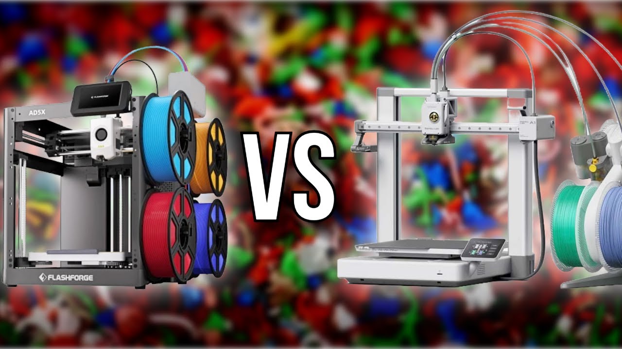 Bambu Lab A1 vs. Flashforge AD5X – Which Printer Wastes More Filament?