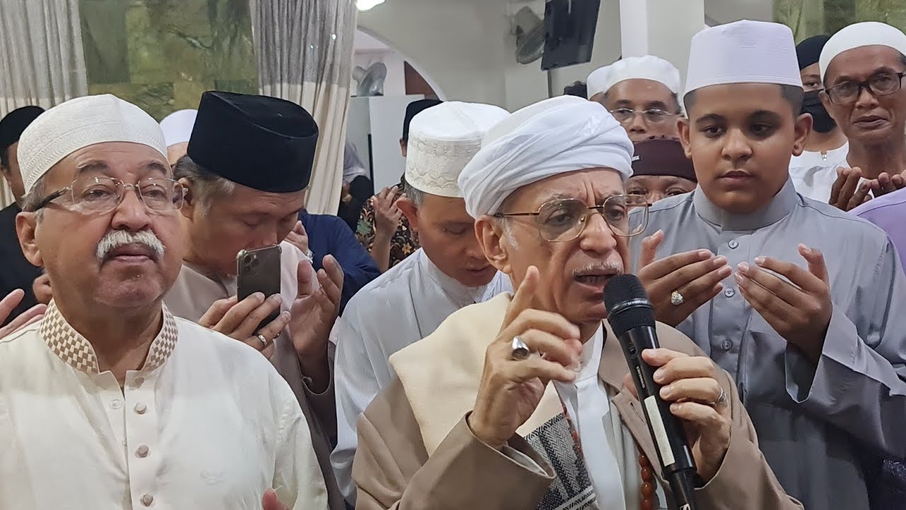 Alhamdulillah- Doa penutup by Habib Hassan Al Attas after Solat AidilAdha 1445H @ Ba'alwie Mosque 🇸🇬