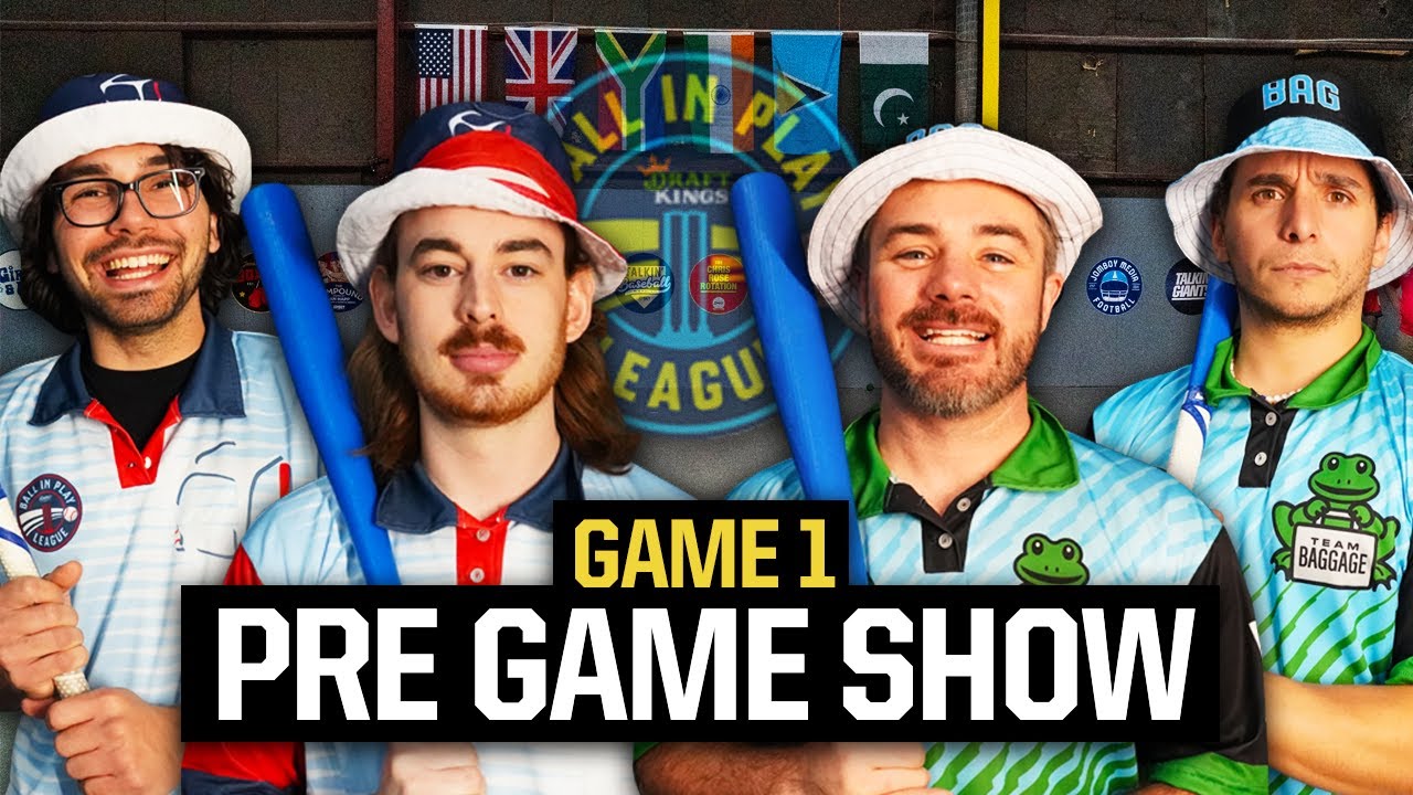 Ball in Play League Pregame Show & Rules Explanation
