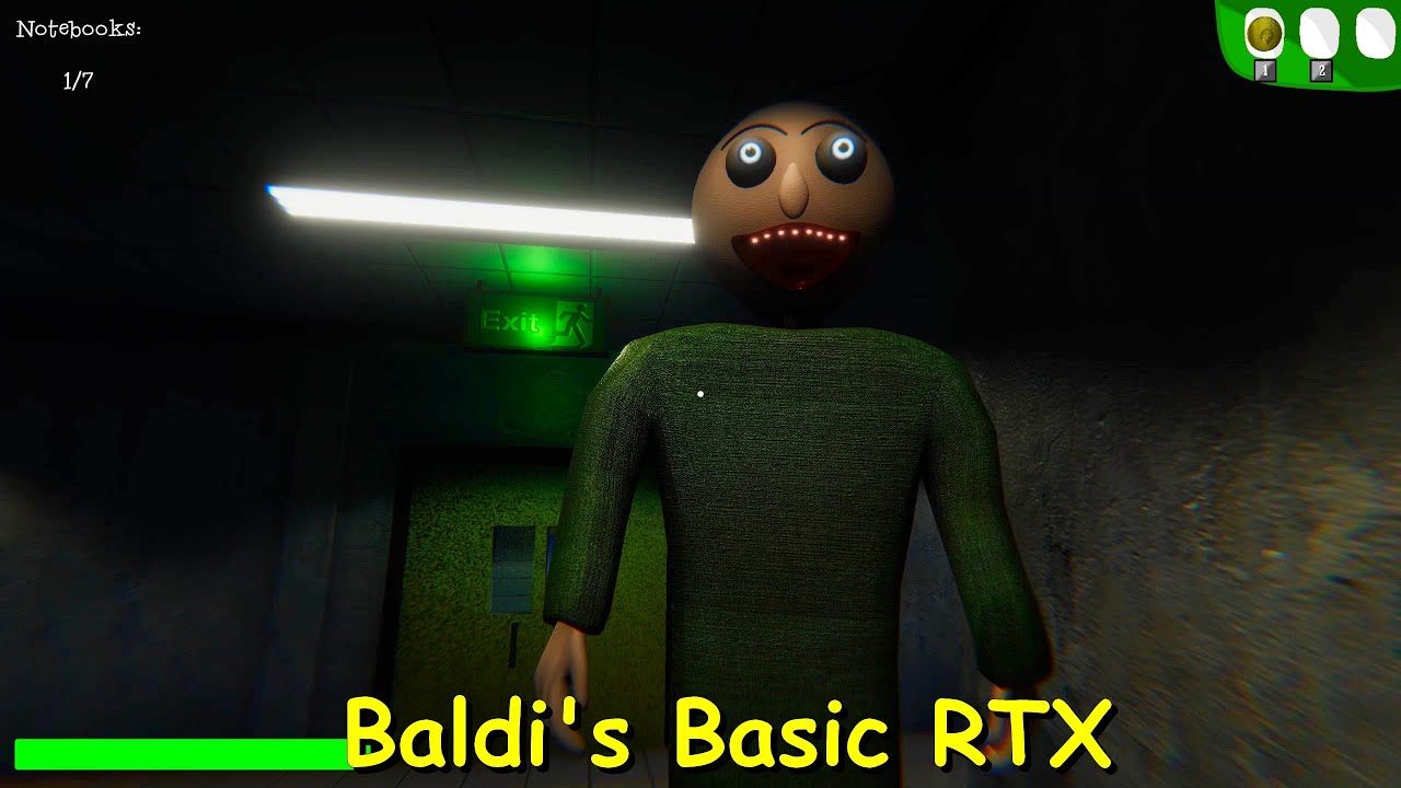 Baldi's Basic in Education and Learning RTX V1.0 - Baldi's Basics Fangame