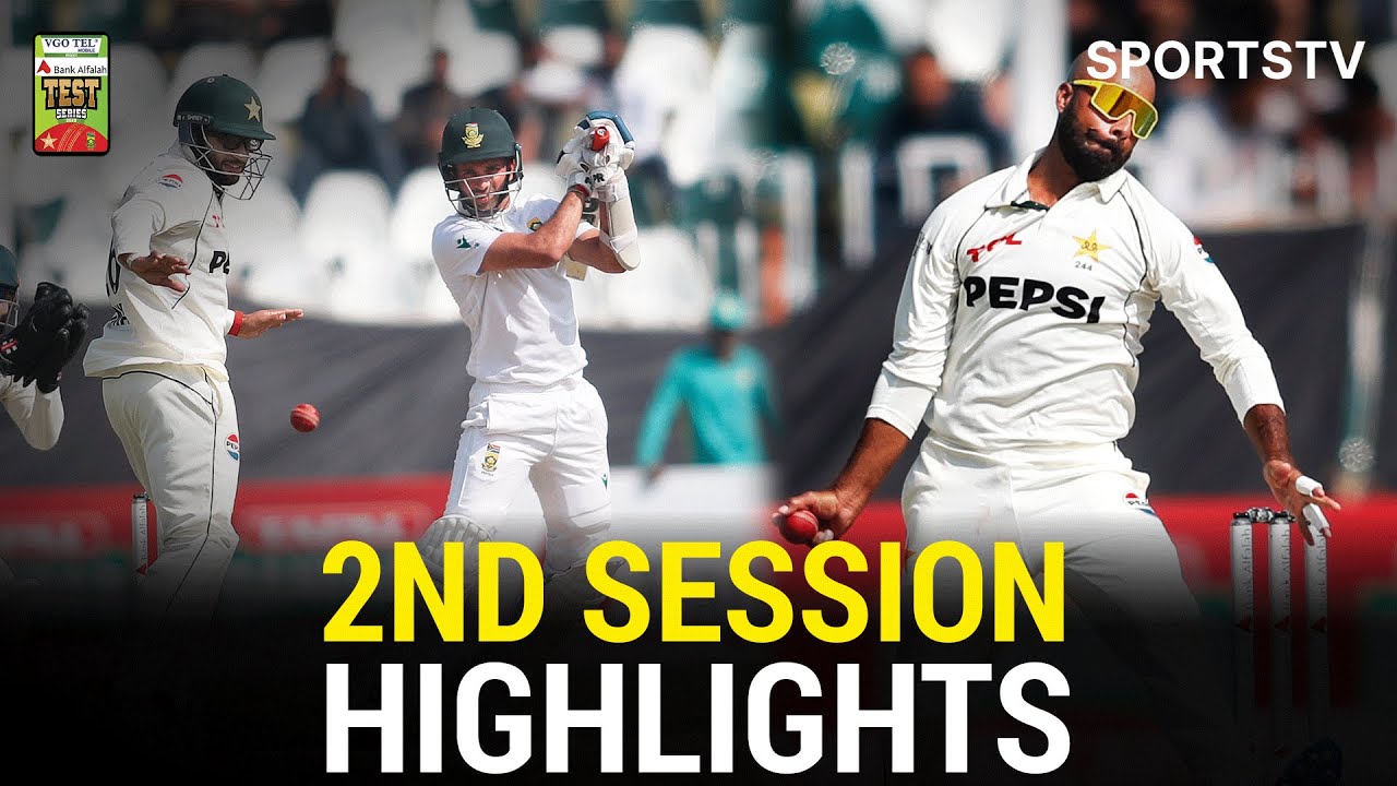 2nd Session Highlights | Pakistan vs South Africa Test Series 2025 | 2nd Test Day 3 | PCB | M3U1K