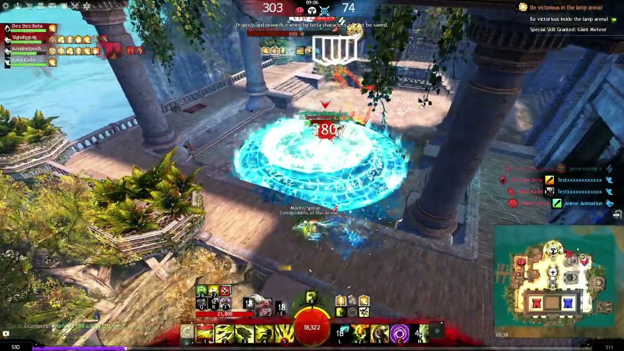 Guild Wars 2 Ranger Spear PvP Gameplay BETA