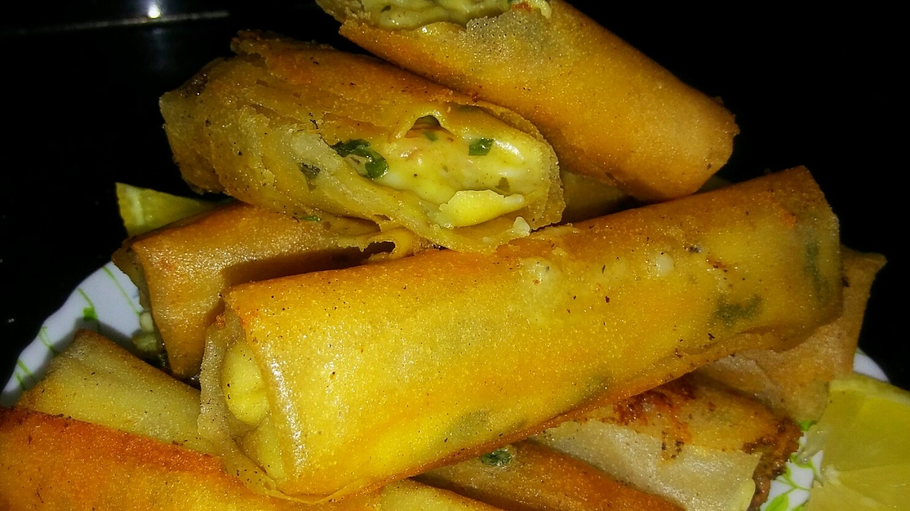 bourek aux crevettes
بوراك بالكروفات او الجمبري
