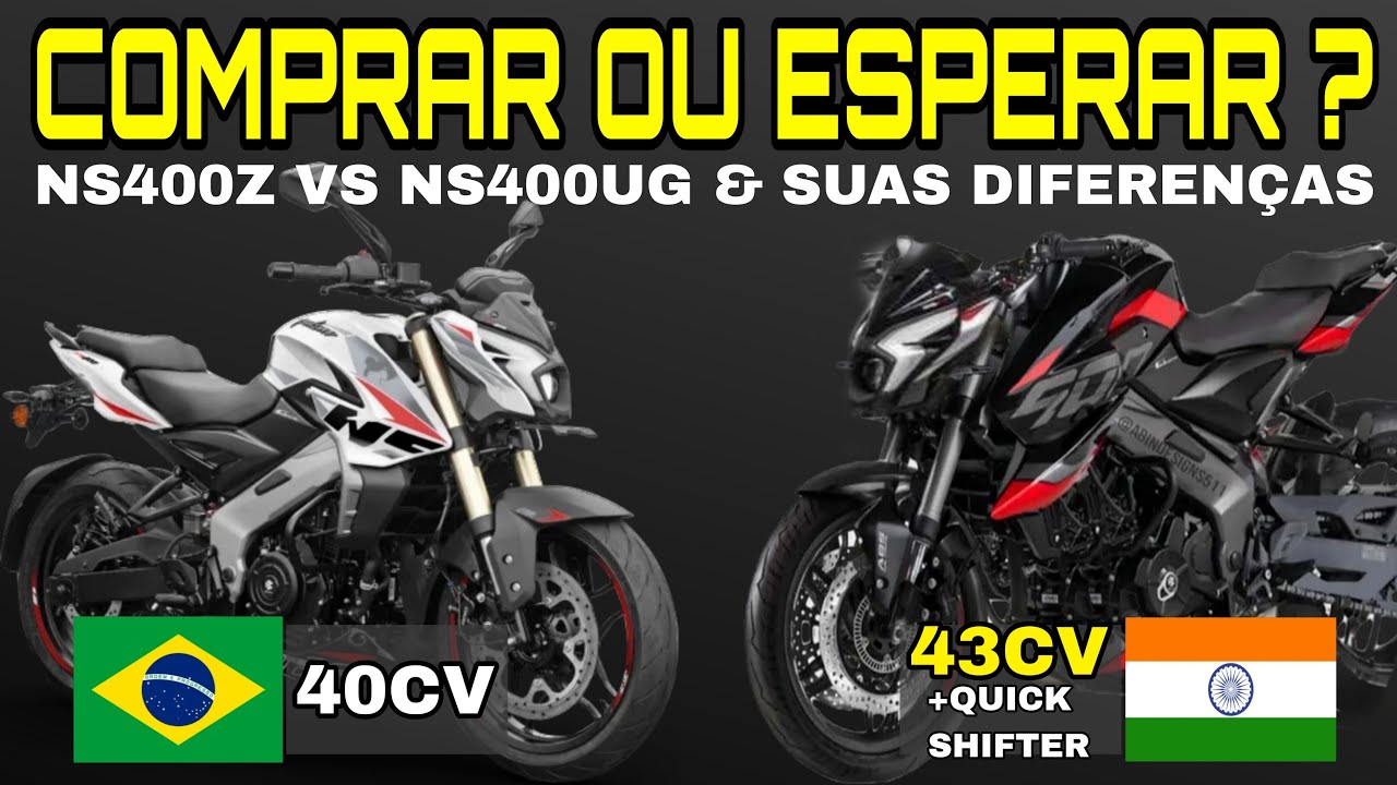 NS400: Comprar agora ou esperar a nova versão de 43cv com quickshifter?