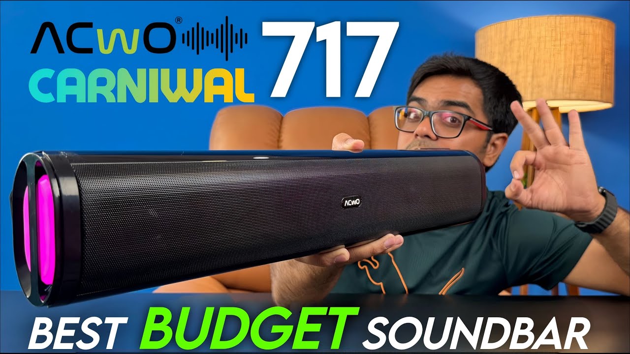 Обзор саундбара ACwO Carniwal 717 🔊🔥 Лучший саундбар до 3000 ??