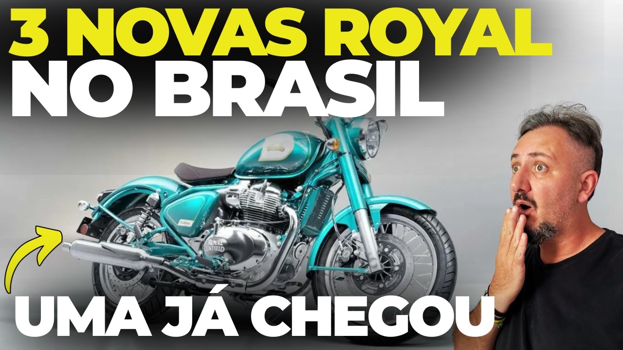 Oficial: 3 novas ROYAL NO BRASIL, uma JÁ CHEGOU