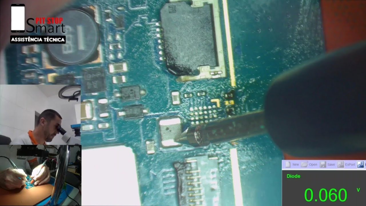 Reparo em Placa Samsung T561 | Não liga e não carrega #t561 #samsung #reparoemplaca