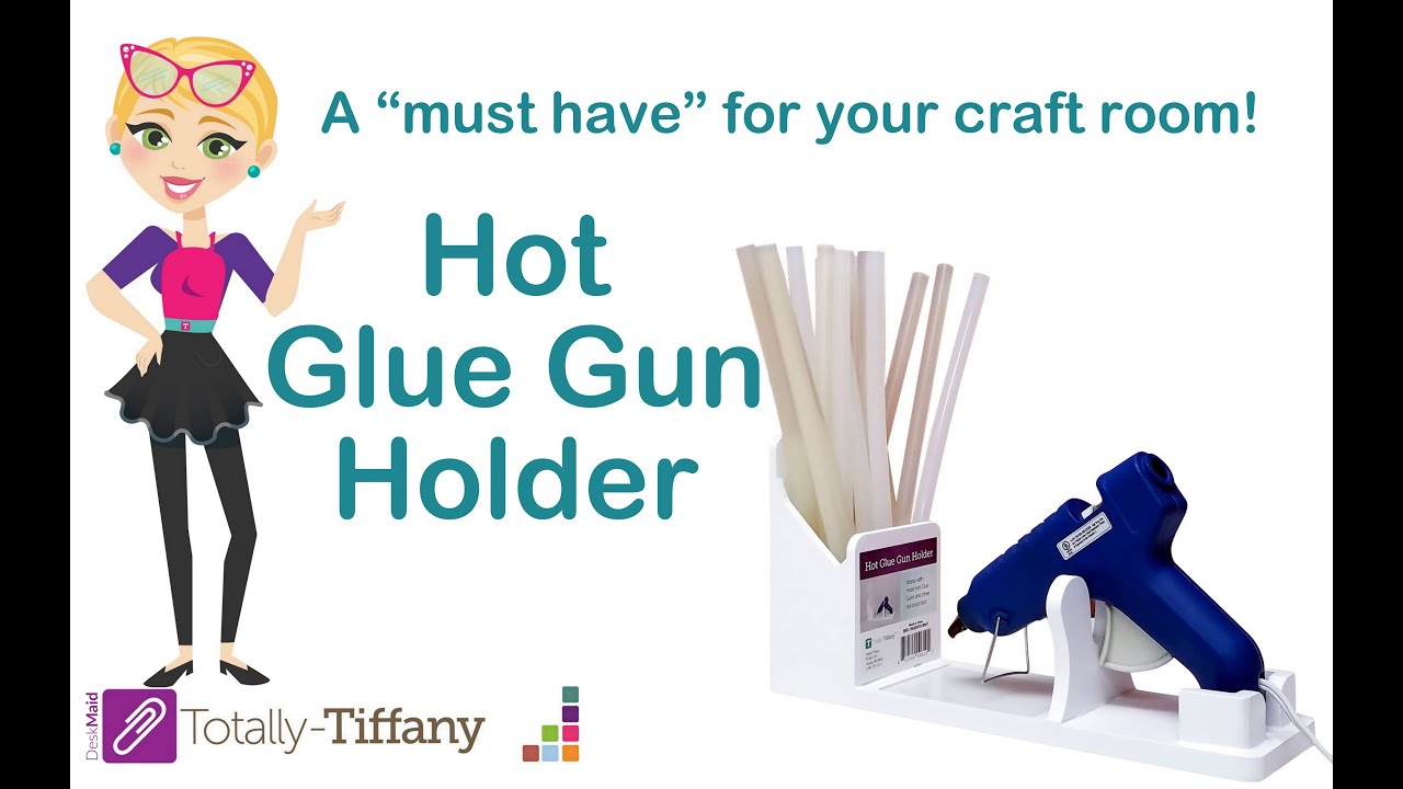 Hot Glue Gun Holder from Totally Tiffany