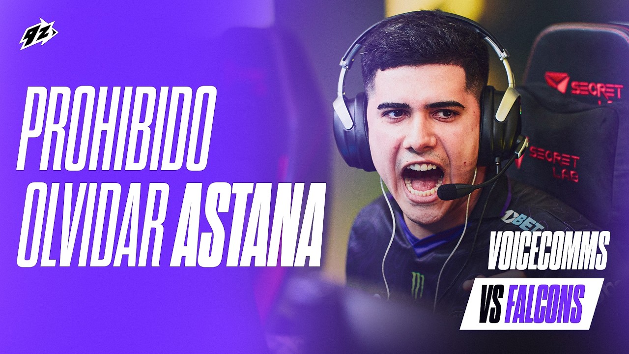 RECORDAR&Aacute;N ASTANA PARA SIEMPRE | VOICECOMMS 9Z GLOBANT VS FALCONS