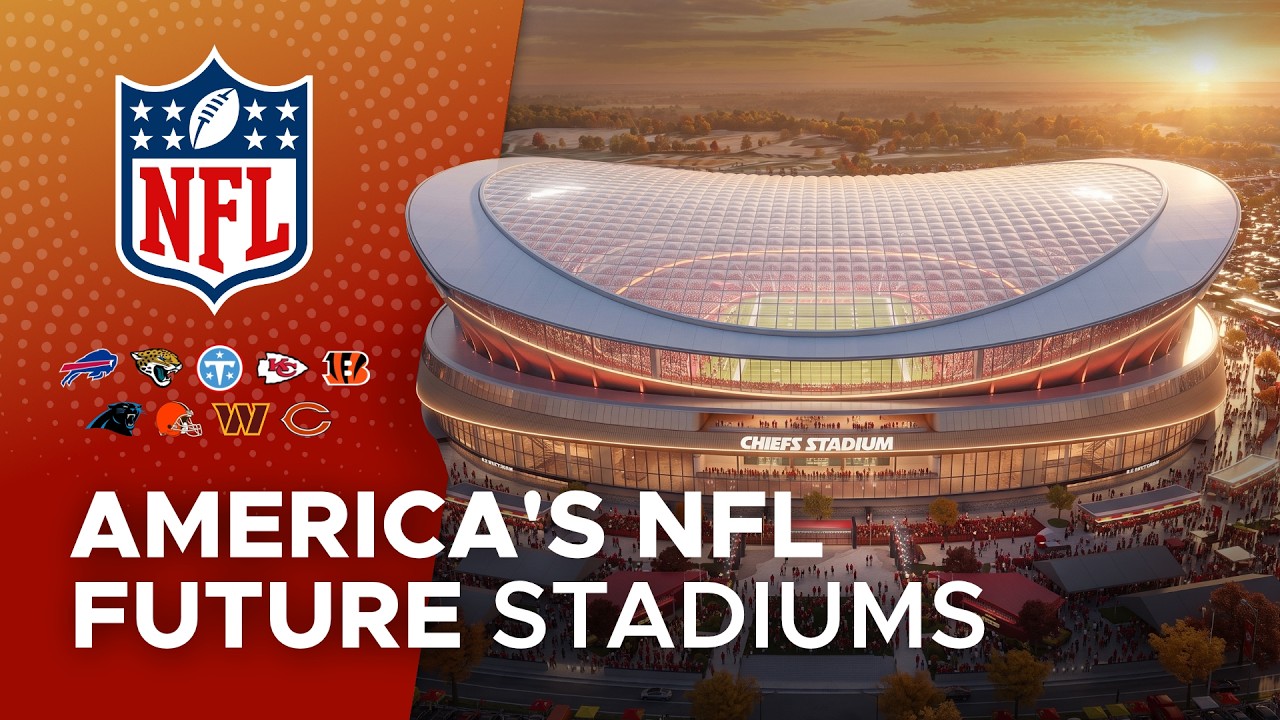 🇺🇸 10 NEW FUTURE NFL STADIUMS IN THE USA (2026-2031)