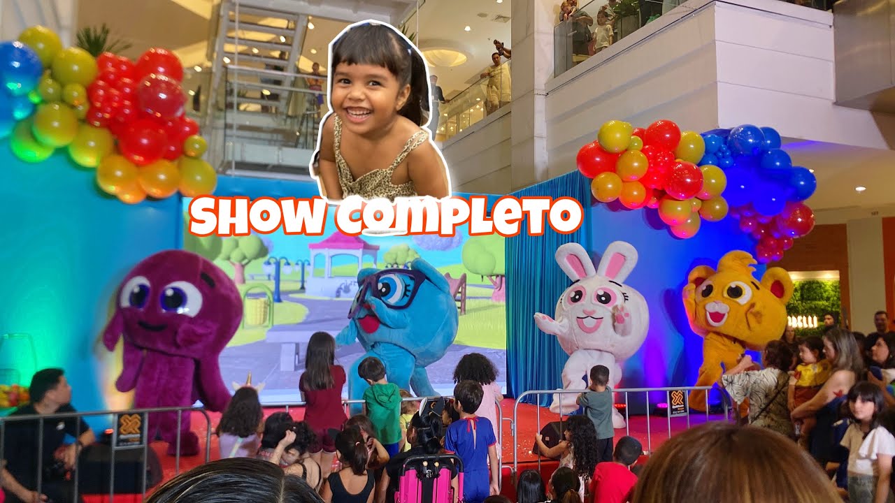 Show completo do Bolofofos no shopping. 