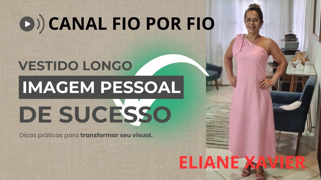 Fazendo vestido longo cor rosa de viscose passo a passo 