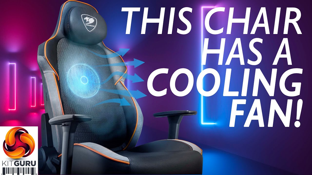 Cougar NxSys Aero Chair - RGB cooling FAN included 😳