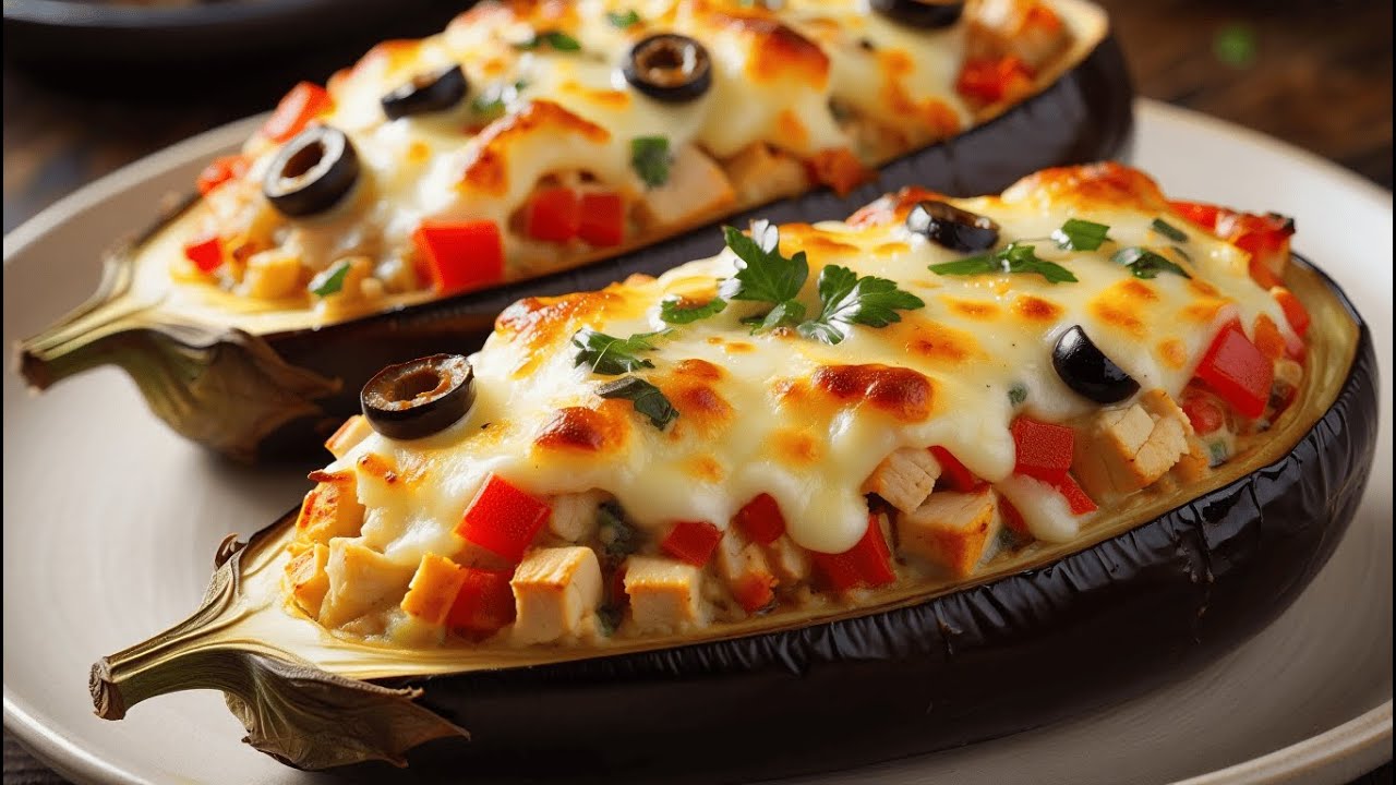 Auberginen aus dem Ofen – ein gesundes, schnelles und unglaublich leckeres Abendessen!