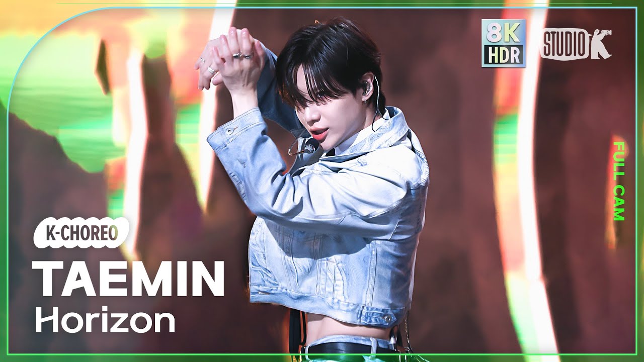 [K-Choreo 8K HDR] 태민 직캠 'Horizon' (TAEMIN Choreography) 🎧공간음향.Ver @MusicBank 240823