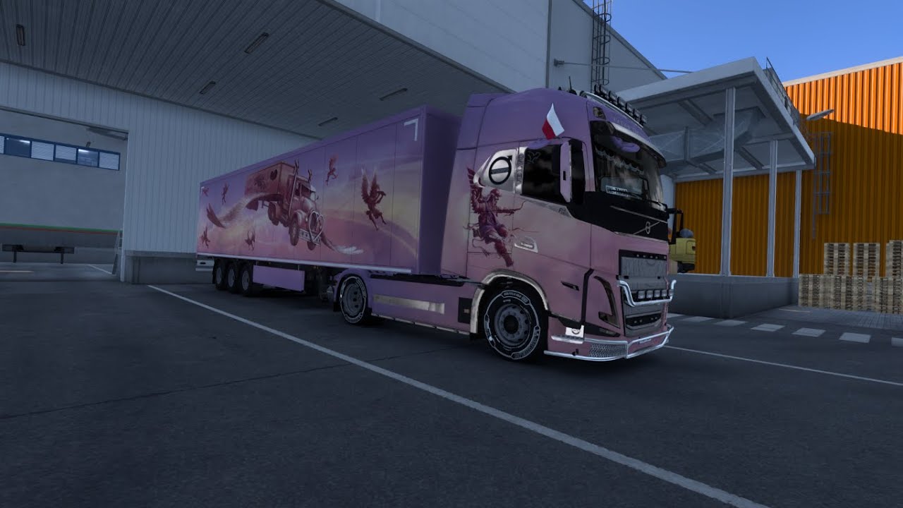 Z prezentami walentynkowymi do Lipska | Euro Truck Simulator 2