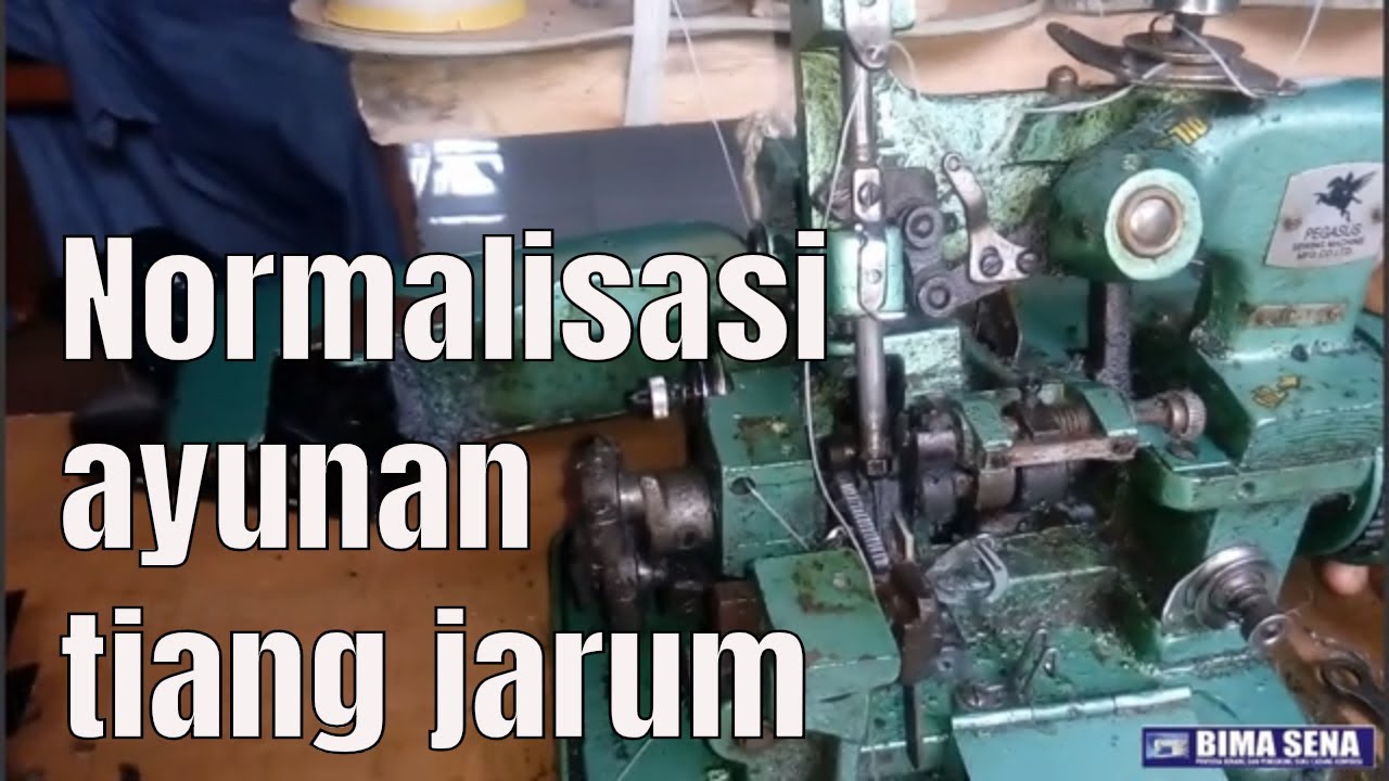Tutorial lengkap seting timing tiang jarum obras