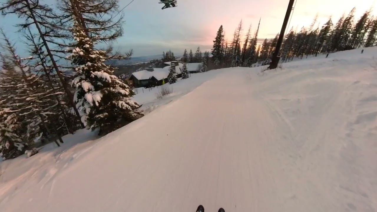 Whitefish, MT - Swift Creek and Home Again, Last Run - January 10, 2026