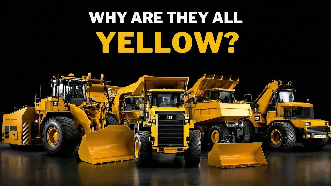 Why Are Most Construction Vehicles Yellow?