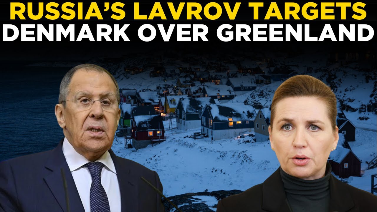 LIVE: Russia’s Lavrov Sparks Greenland Controversy, Mocks US-Europe Rift During Remarks | World News