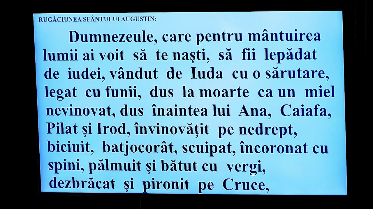 † Sf. Liturghie(Calea crucii), 18:00, 13.03.2026 „Ss. Ap. Petru și Paul” - Onești