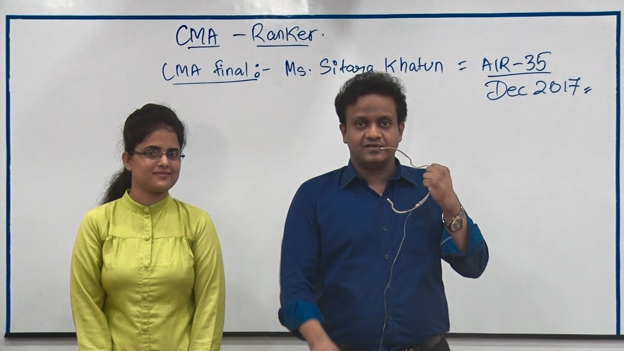 Rankers Strategy | CMA Final Rank holder Sitara Khatun | December 2017 | Siddharth Agarwal