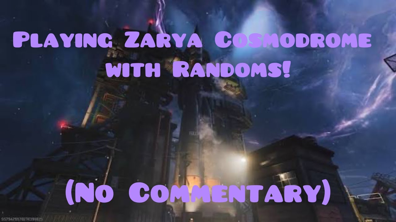 Playing Zarya Cosmodrome w/ Randoms - Playing Every Zombies Map w/ Randoms Part 61! - No Commentary!