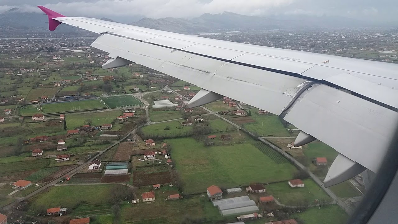 Memmingen - Podgorica 14.12.2017. Wizz Air Landing Nr. 7