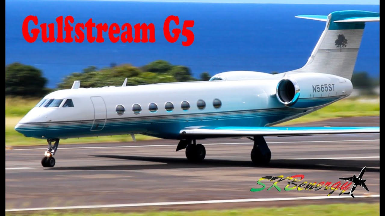 Gulfstream Edition !!! G550 and G450 action @ St. Kitts Airport !!!