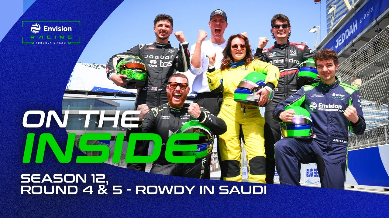 ARTHUR TV DRIVES A FORMULA E CAR! ⚡️ | On The Inside Episode 4: Jeddah E-Prix & EVO Sessions