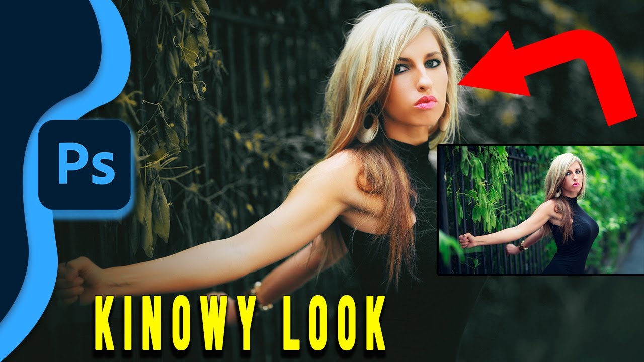 Kurs Photoshop. Edycja kolorów na zdjęciu. Kinowy look.